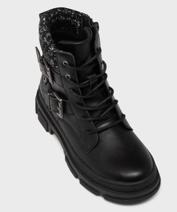 Bottines biker avec semelle crantée fille - Lovely Wings vue5 - LOVELY WINGS - GEMO