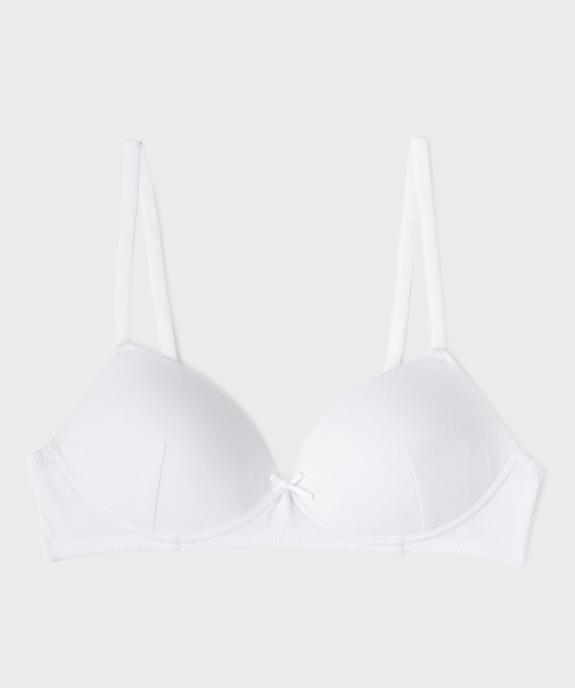 Soutien-gorge avec bonnets paddés fille vue1 - GEMO 4G FILLE - GEMO