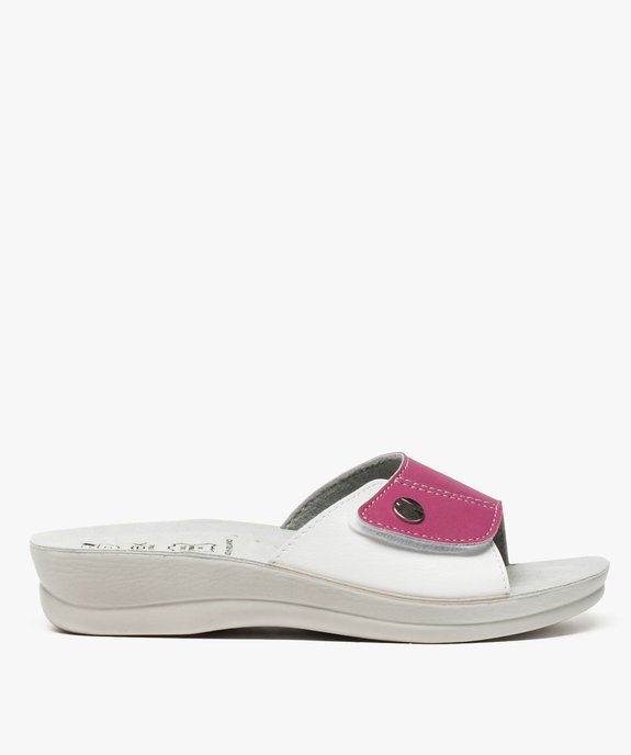 Mules femme confort à large bride scratch - Cloggy vue1 - GEMO (EQUIPT) - GEMO