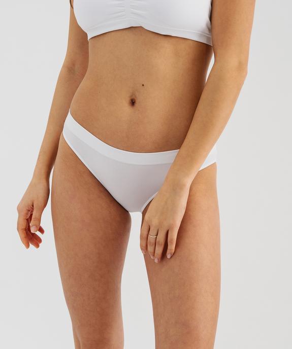 Culotte en maille extensible sans coutures femme vue1 - GEMO(HOMWR FEM) - GEMO