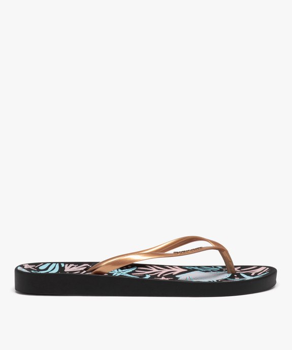 Tongs femme imprimées plage à brides irisées - Copacabana vue2 - COPACABANA - GEMO