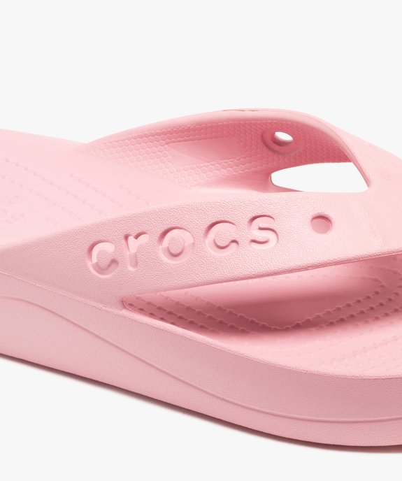 Tongs femme à semelle épaisse Baya Platform Flip - Crocs vue6 - CROCS - GEMO