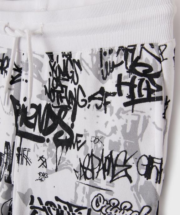 Bermuda en maille à taille élastiquée garçon vue2 - GEMO (JUNIOR) - GEMO