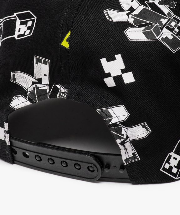 Casquette garçon avec motif jeu vidéo - Minecraft vue3 - MINECRAFT - GEMO