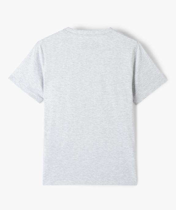 Tee-shirt garçon à manches courtes imprimé - One Piece vue4 - ONE PIECE - GEMO
