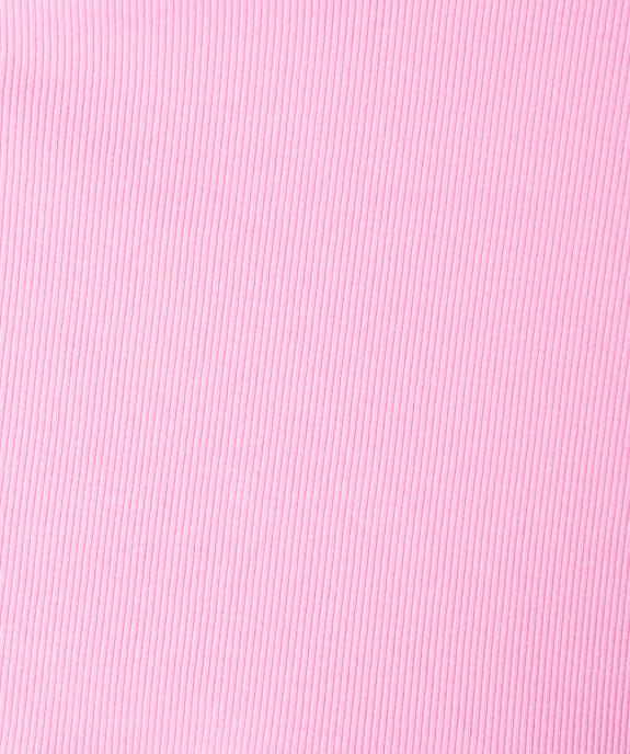 Débardeur asymétrique en maille côtelée fille vue3 - GEMO 4G FILLE - GEMO