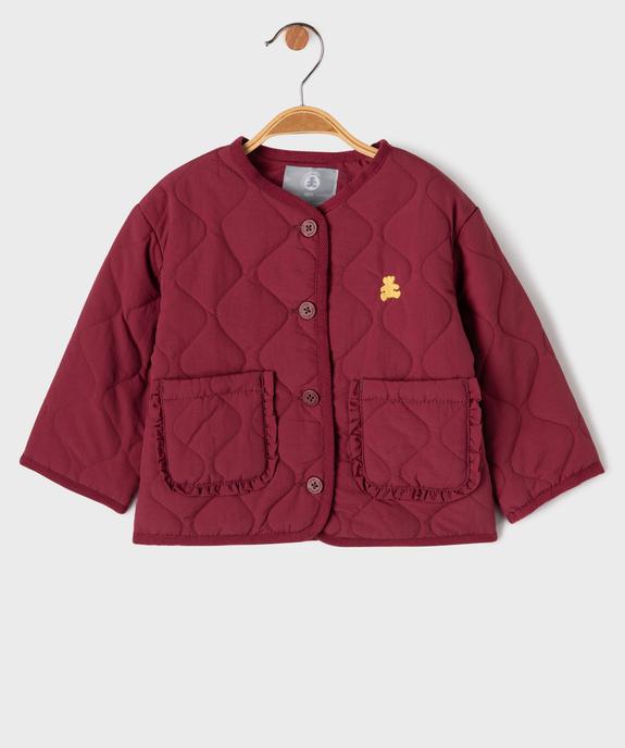 Veste matelassée bébé fille - LuluCastagnette vue1 - LULUCASTAGNETTE - GEMO
