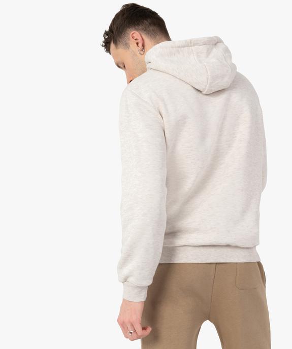 Sweat homme à capuche avec motif statue grecque vue3 - GEMO (HOMME) - GEMO