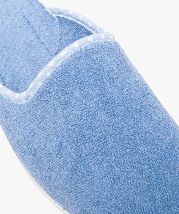 Chaussons confort tissu éponge vue6 - GEMO(HOMWR FEM) - GEMO