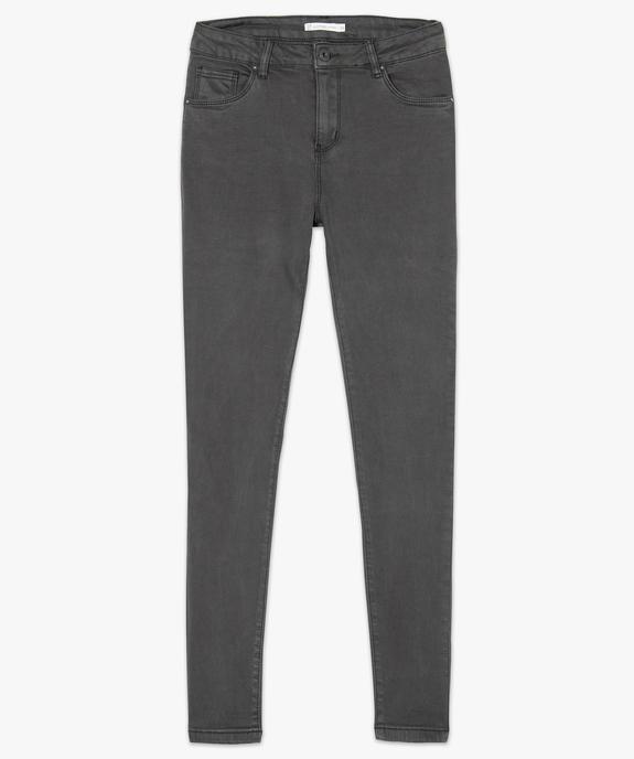 Pantalon 5 poches coupe skinny pour femme vue4 - GEMO(FEMME PAP) - GEMO