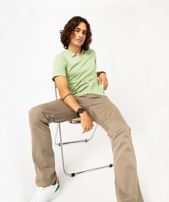 Polo à manches courtes homme vue5 - GEMO (HOMME) - GEMO