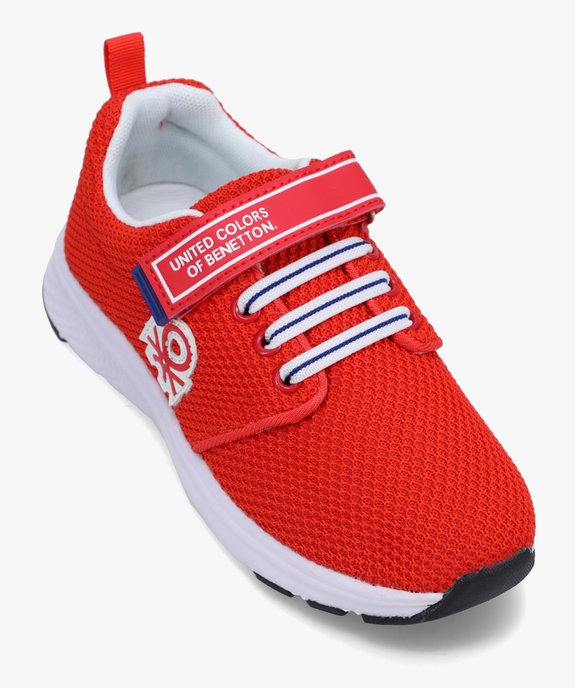 Baskets garçon running dessus maille unie - Benetton vue5 - BENETTON - GEMO