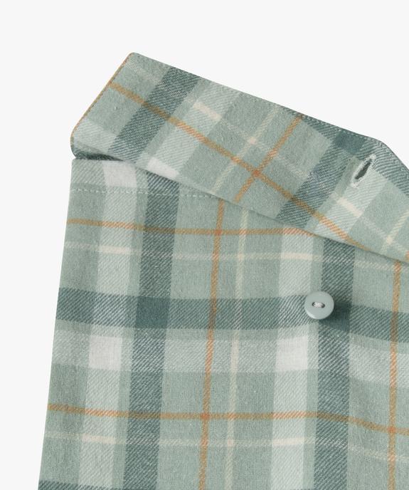 Pyjama en flanelle de coton à carreaux enfant vue3 - GEMO (ENFANT) - GEMO