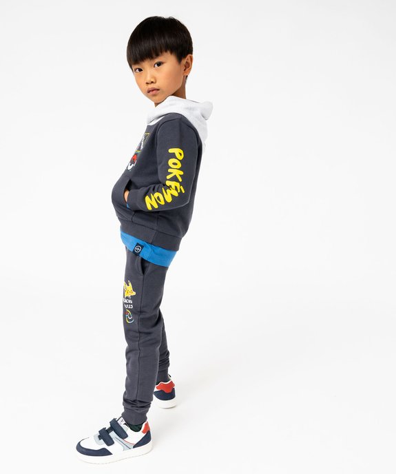 Pantalon de jogging avec motif Pikachu garçon - Pokemon vue5 - POKEMON - GEMO