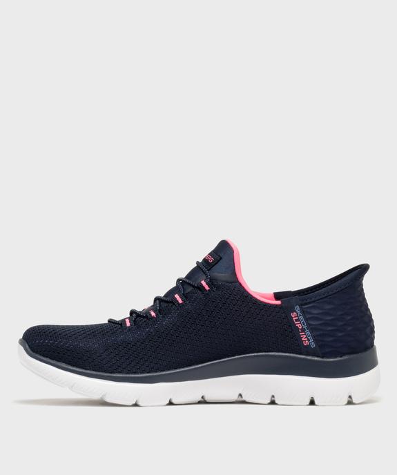 Baskets en mesh faciles à enfiler femme Slip ins Summits - Skechers vue3 - SKECHERS - GEMO