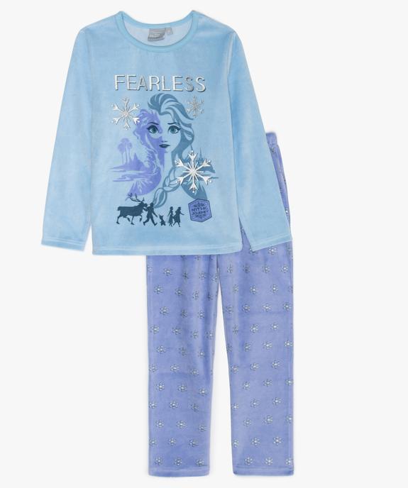 Pyjama fille 2 pièces avec motifs pailletés - Frozen 2 vue1 - REINE DES NEIGE - GEMO