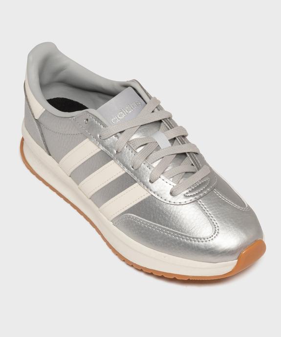 Baskets Run 70s 2.0 en matière métallisée femme - Adidas vue5 - ADIDAS - GEMO