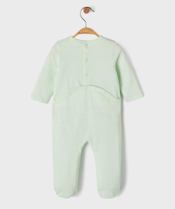 Pyjama en coton à motif estival bébé garçon vue2 - GEMO 4G BEBE - GEMO