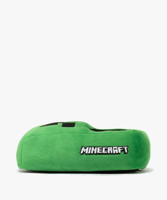 Chaussons garçon en volume à bout carré Minecraft vue10 - MINECRAFT - GEMO