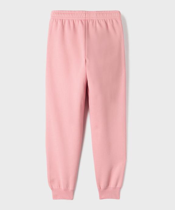 Pantalon de jogging intérieur molletonné fille - Puma vue3 - PUMA - GEMO