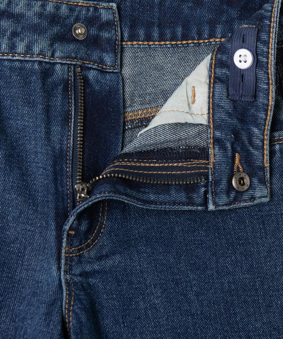 Jean wide leg taille ajustable fille vue3 - GEMO 4G FILLE - GEMO