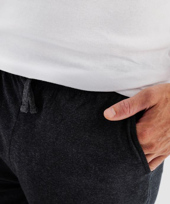 Short de pyjama en jersey à taille élastique homme - GEMO(HOMWR HOM) Short de pyjama en jersey à taille élastique homme vue11 - GEMO(HOMWR HOM) - GEMO