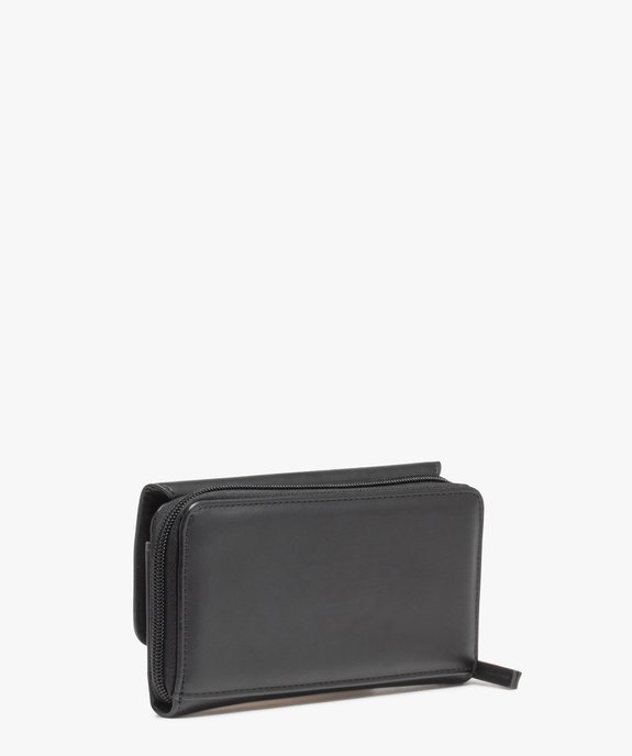 Portefeuille femme multirangement avec cadenas fantaisie vue2 - GEMO (ACCESS) - GEMO