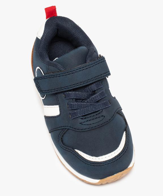 Baskets bébé garçon motif dinosaure fermeture scratch vue5 - GEMO(BEBE DEBT) - GEMO