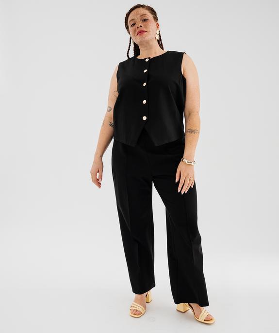 Pantalon ample et souple femme grande taille vue5 - GEMO (G TAILLE) - GEMO