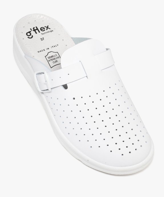 Sabots confort femme avec dessus perforé vue11 - G'FLEX - GEMO