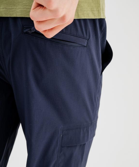 Bermuda technique multipoche en matière fine et légère homme - Roadsign vue5 - ROADSIGN D - GEMO