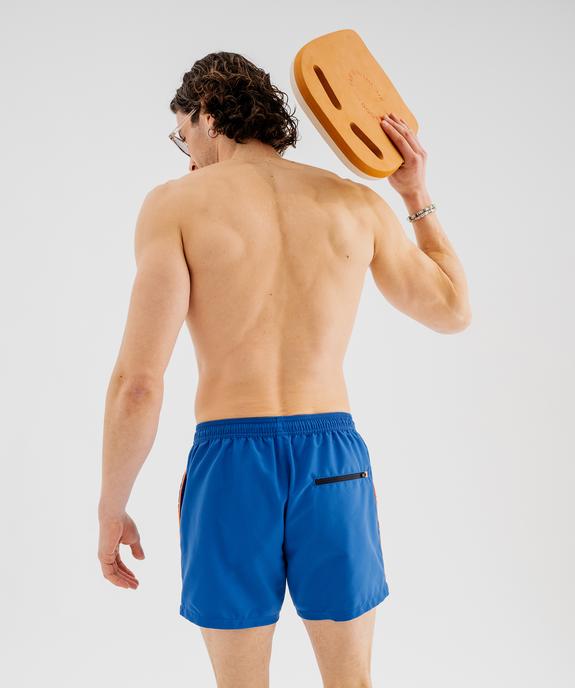 Short de bain avec taille ajustable homme vue3 - GEMO 4G HOMME - GEMO