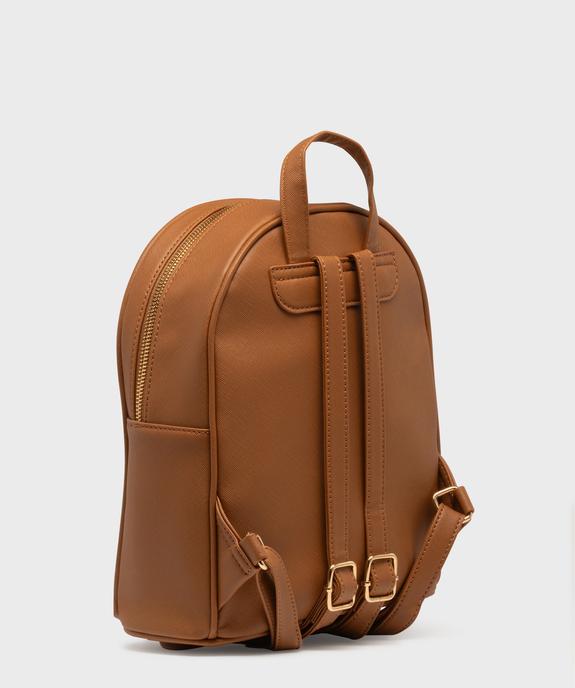 Sac à dos avec détails métalliques femme vue2 - GEMO (ACCESS) - GEMO