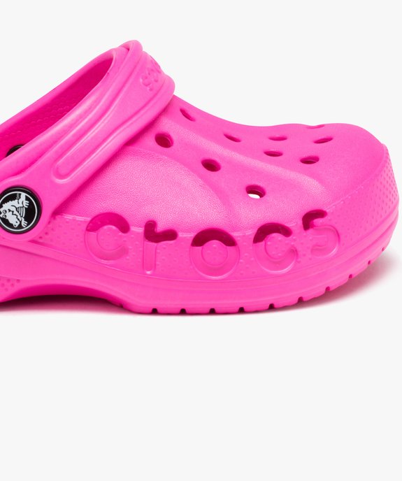 Sabots souples fille unis avec perforations Baya - Crocs vue6 - CROCS - GEMO