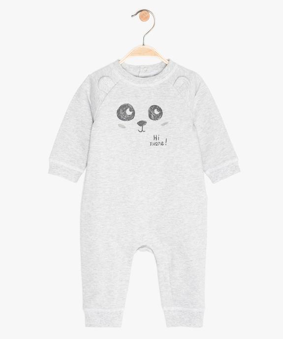 Pyjama bébé sans pieds en jersey  vue1 - GEMO(BB COUCHE) - GEMO