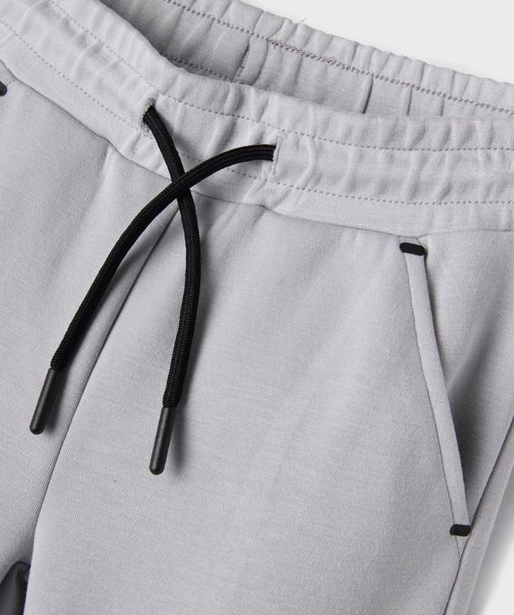 Pantalon de jogging en maille fluide avec taille ajustable garçon vue2 - GEMO (ENFANT) - GEMO