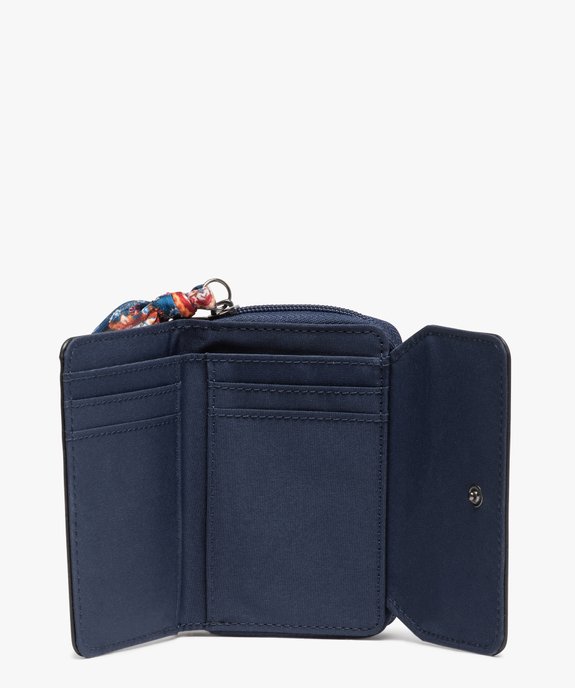 Portefeuille femme compact à tirette fantaisie vue2 - GEMO (ACCESS) - GEMO