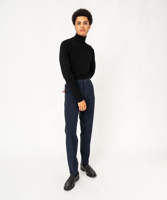 Pull à col roulé en maille fine homme vue9 - GEMO 4G HOMME - GEMO