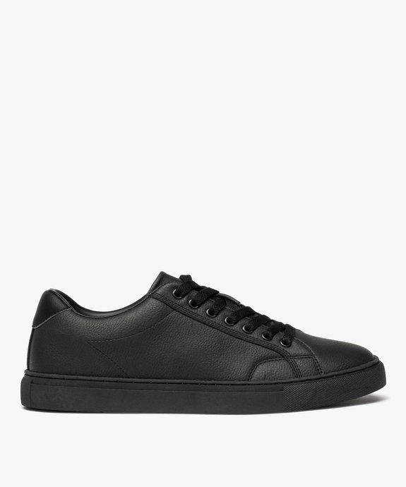 Baskets de ville à lacets unies homme vue1 - URBAN STEPS - GEMO