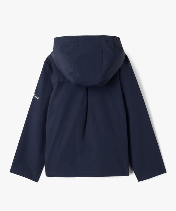 Trench à capuche en matière déperlante fille - LuluCastagnette vue5 - LULUCASTAGNETTE - GEMO