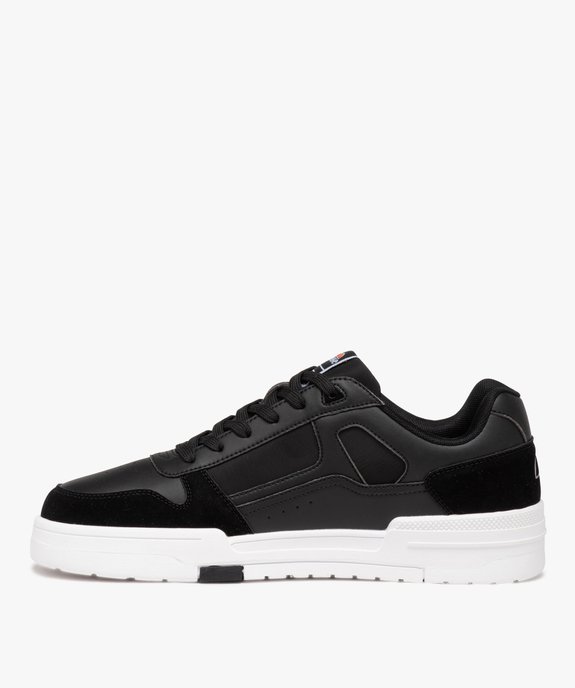 Baskets homme unies style casual à lacets - Ellesse vue3 - ELLESSE - GEMO