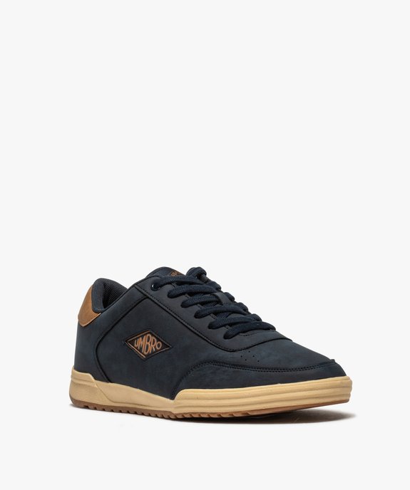 Baskets homme unies à lacets – Umbro Ipam vue2 - UMBRO - GEMO