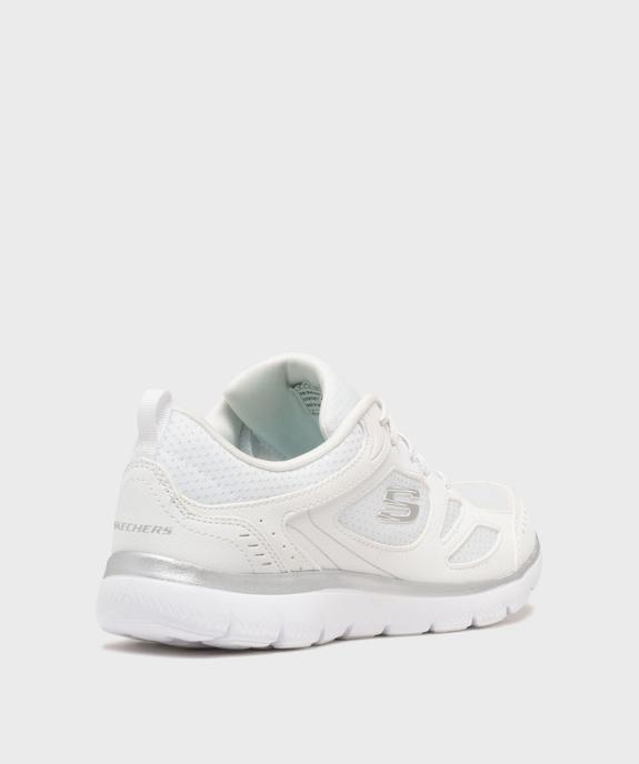 Baskets basses running en mesh avec semelle à mémoire de forme femme - Skechers vue4 - SKECHERS - GEMO