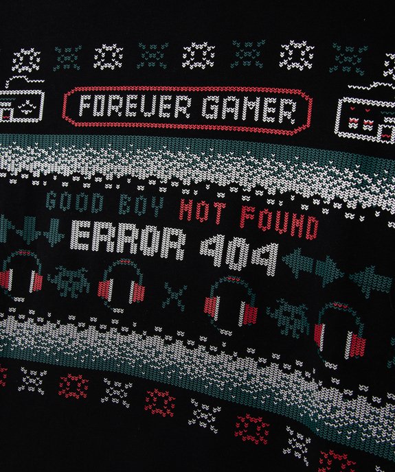Sweat de Noël imprimé garçon vue2 - GEMO 4G GARCON - GEMO