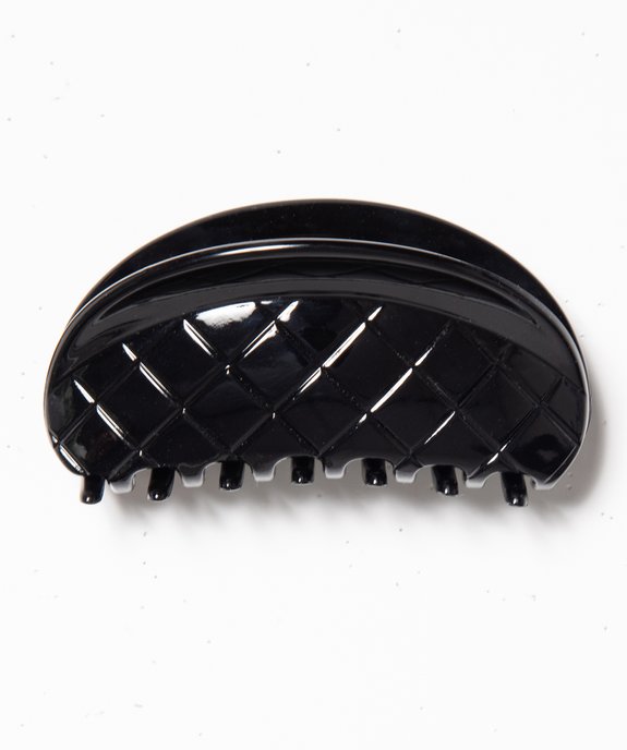 Pince crabe femme pour les cheveux aspect matelassé vue1 - GEMO (ACCESS) - GEMO