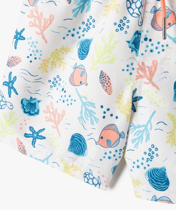 Short de bain garçon avec motifs marins vue2 - GEMO (ENFANT) - GEMO