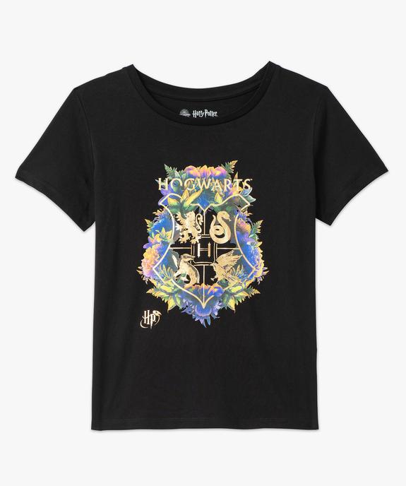Tee-shirt à manches courtes avec motif pailleté femme - Harry Potter vue4 - HARRY POTTER - GEMO