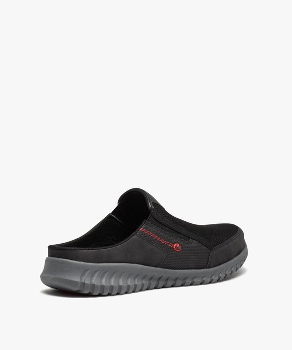 Mules homme confort dessus mesh - Wellness vue4 - WELLNESS - GEMO