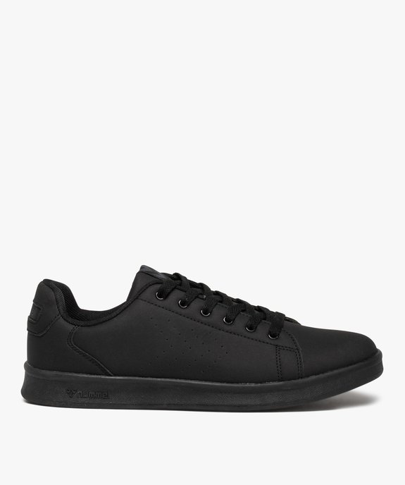 Baskets homme monochromes à lacets - Hummel vue1 - HUMMEL - GEMO
