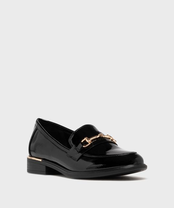 Mocassins vernis avec bijou métallique femme - Valentina Baldano vue2 - VALENTINA BALDA - GEMO